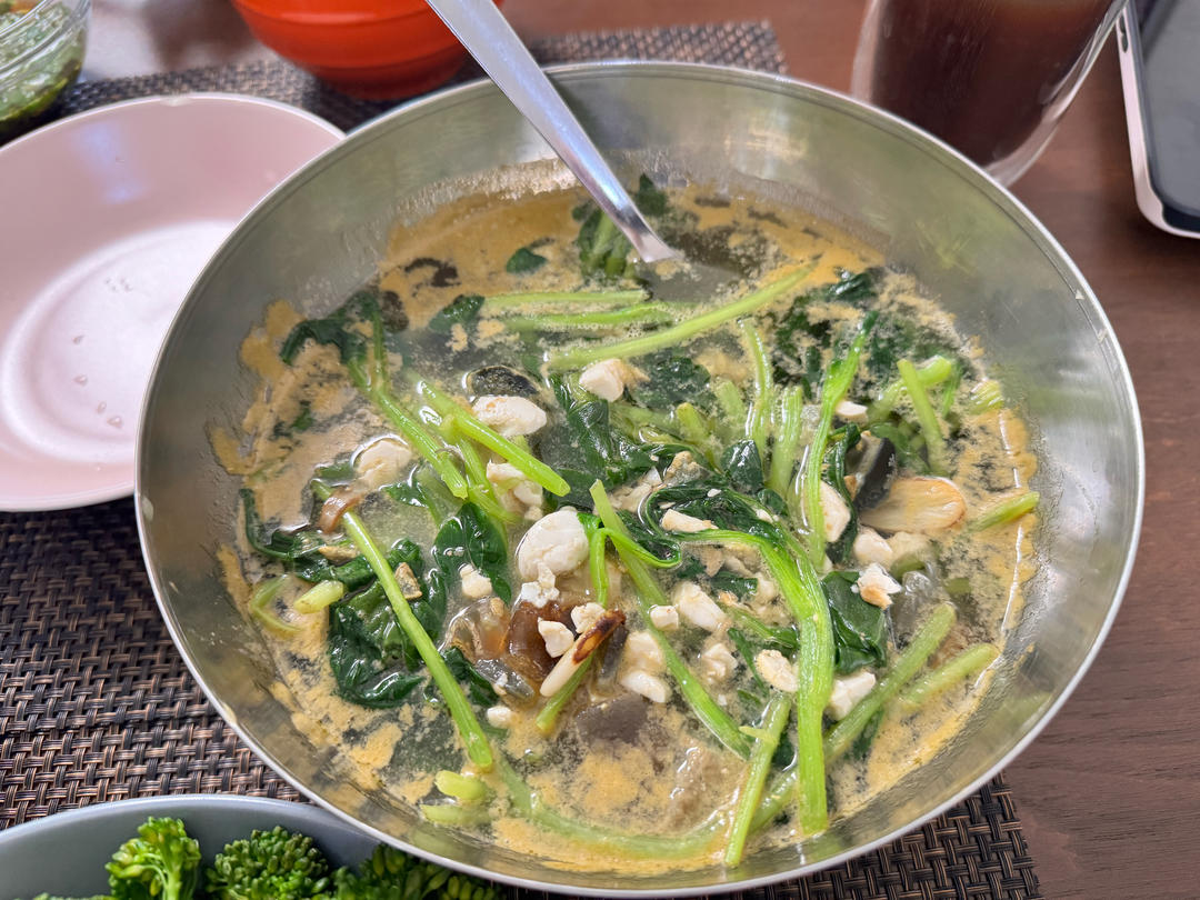鲜掉眉毛的超快手素食上汤鸡毛菜
