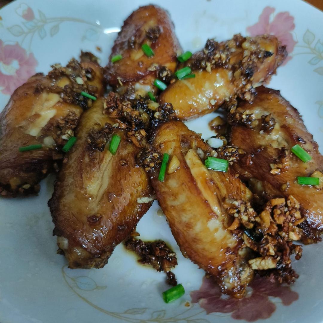 蒜香鸡翅｜孩子们的最爱