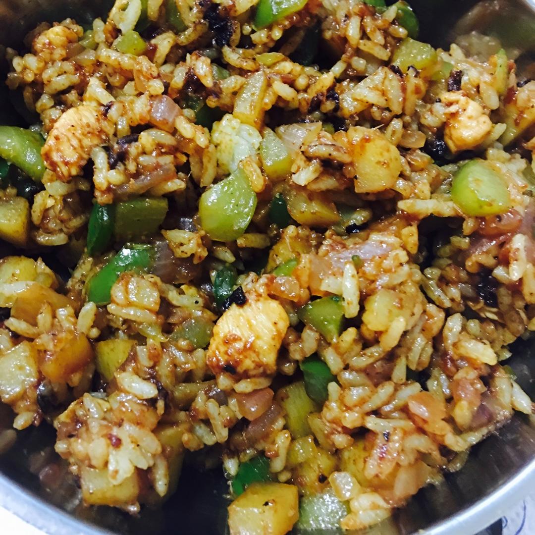 咖喱炒饭