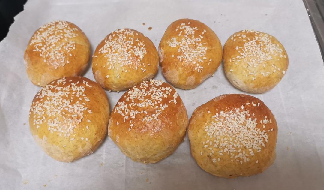 蜂蜜全麦早餐包丨健康·烘焙