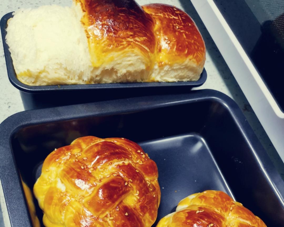 纯奶手撕吐司的做法 步骤1