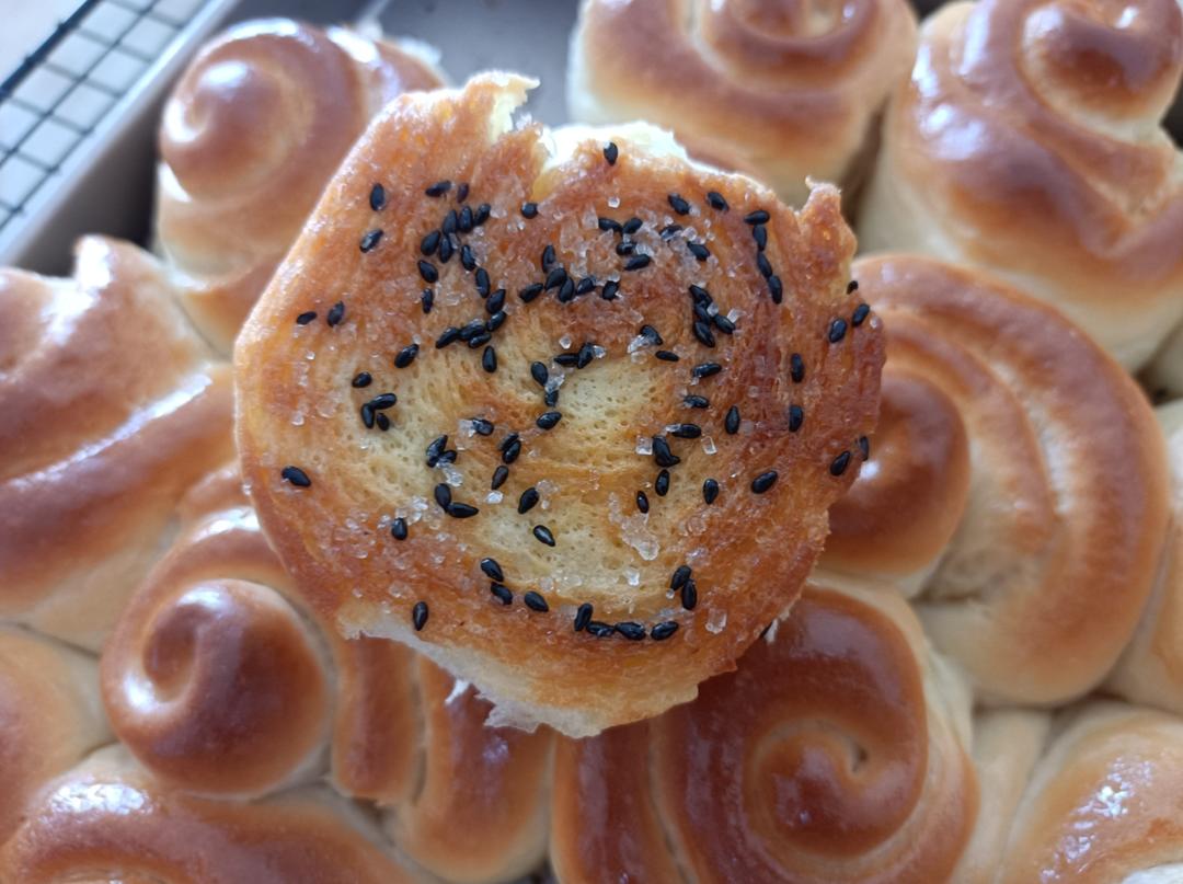 蜂蜜脆底小面包