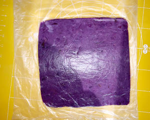 大理石紫薯土司面包的做法 步骤6