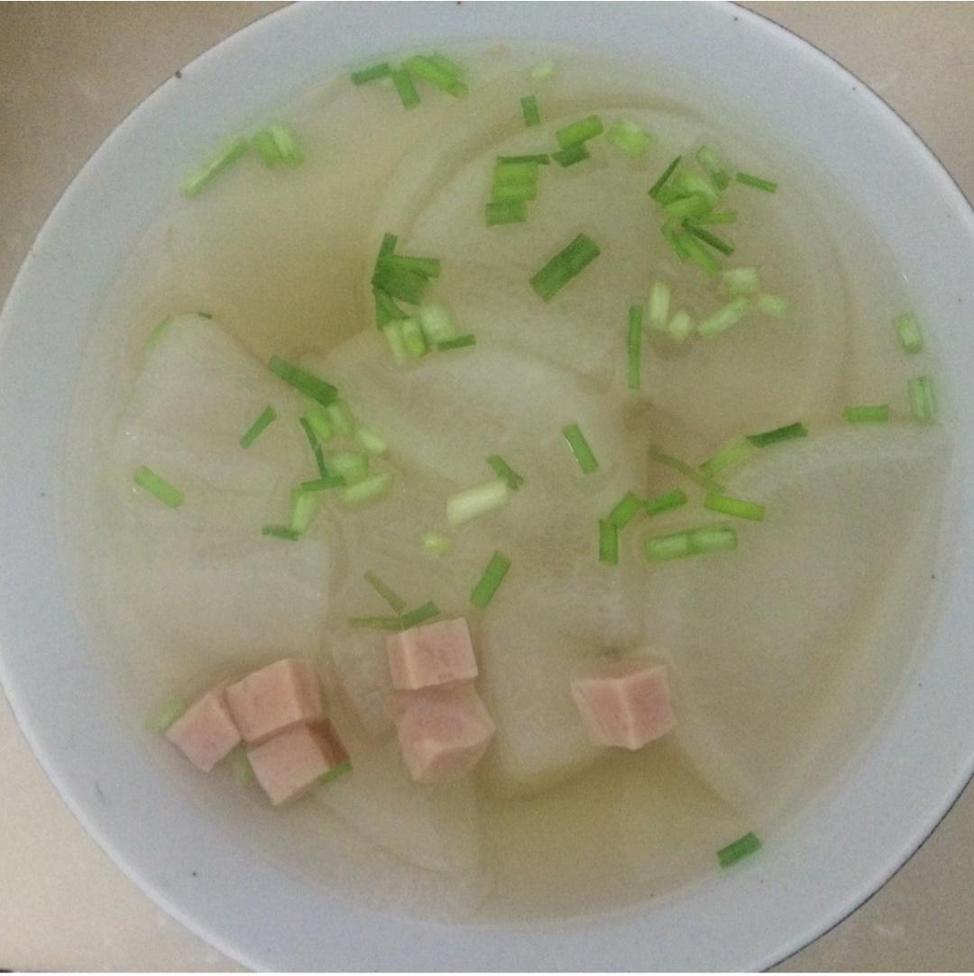 清炖白萝卜汤（独家原创）