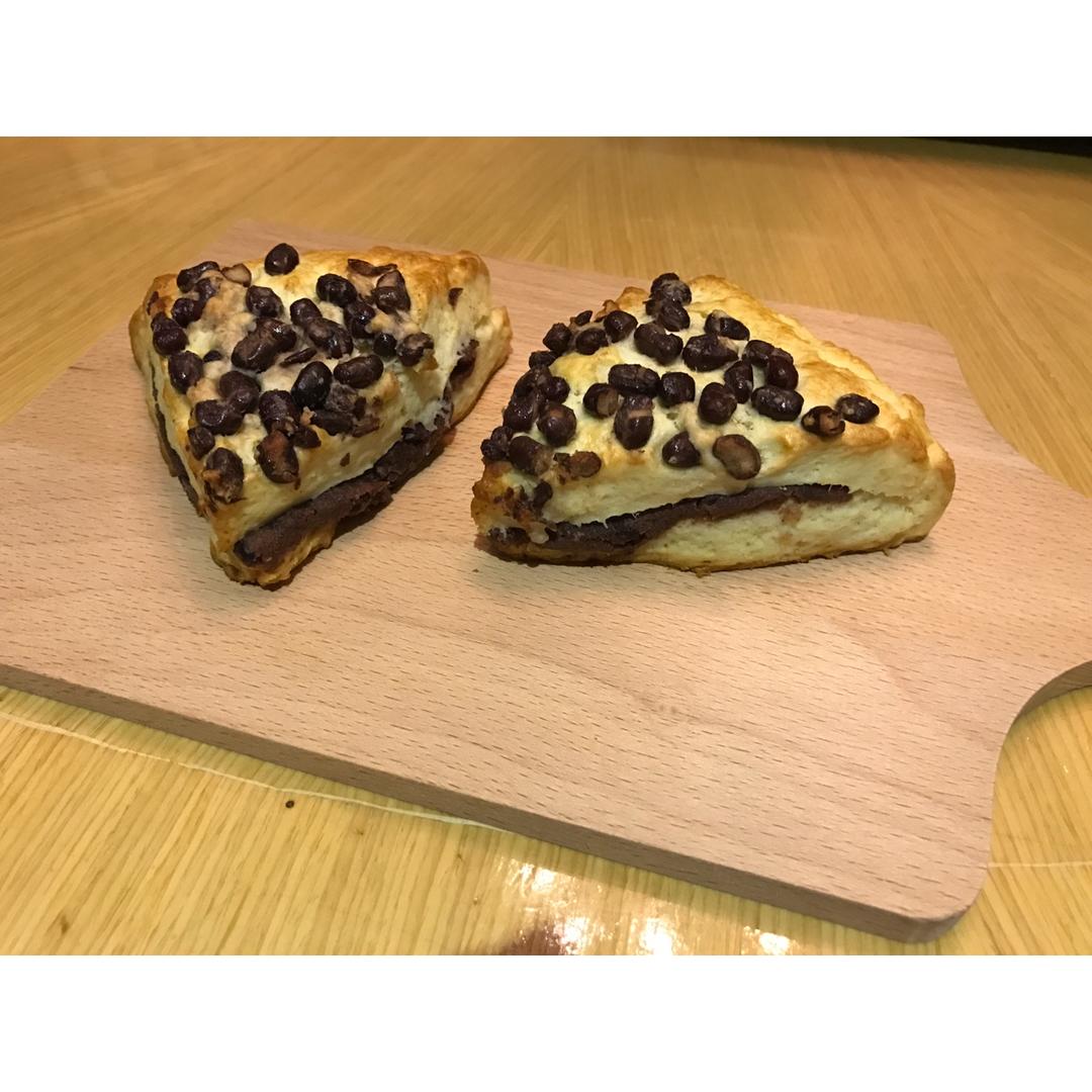 catherineyuyue做的星巴克红豆松饼