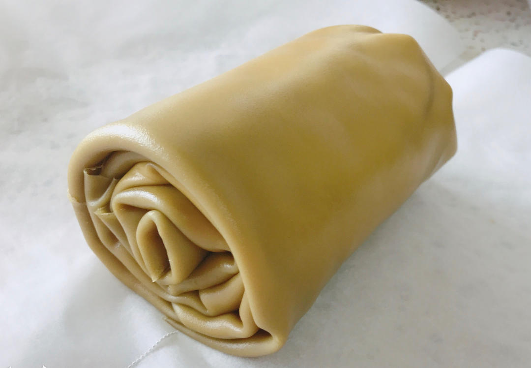 抹茶毛巾卷