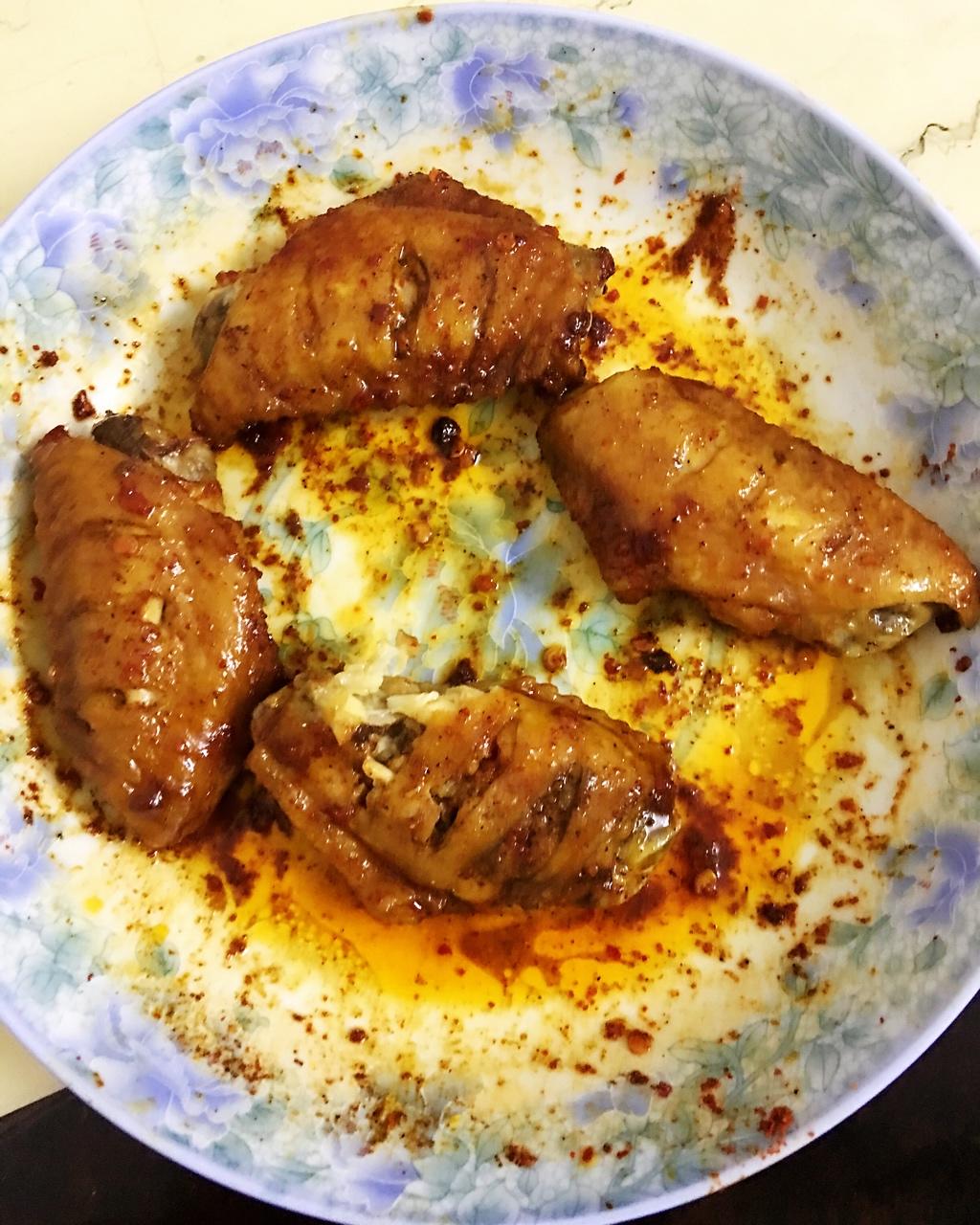 小宠做的微波炉烤鸡翅