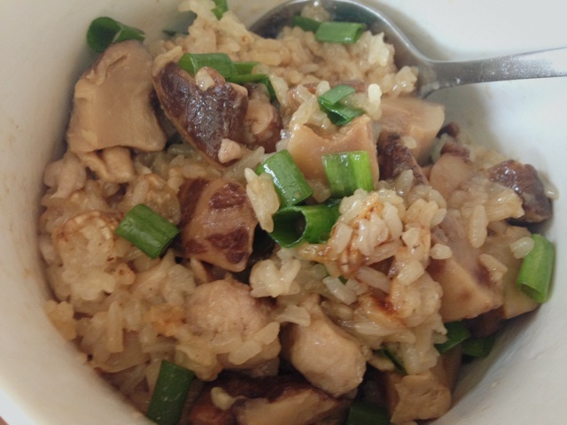电饭煲之香菇糯米鸡饭