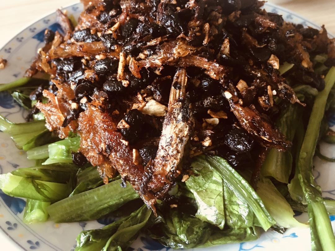 豆豉鲮鱼油麦菜
