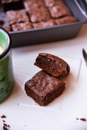 美式经典配方：巧克力布朗尼（The Perfect Brownies)的做法 步骤10