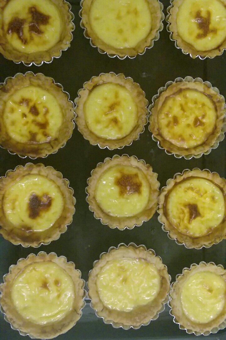 做过 植物油版蛋挞皮(新手必备) 猪油版的蛋挞皮