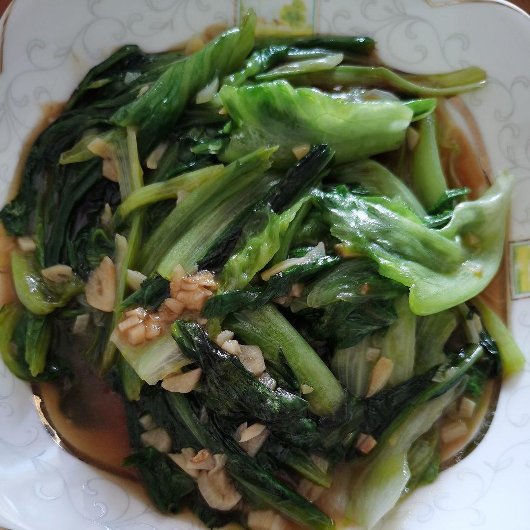 低脂蚝油生菜