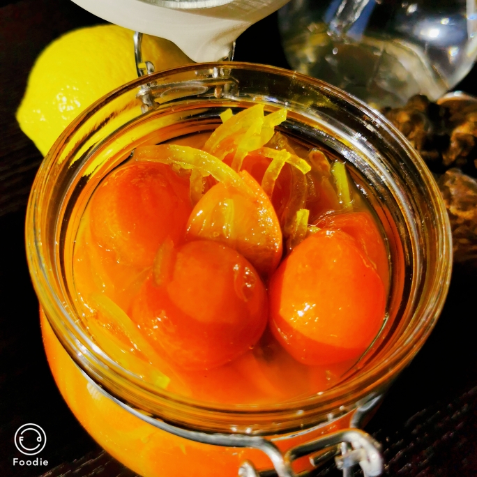 金桔柚子蜜的做法