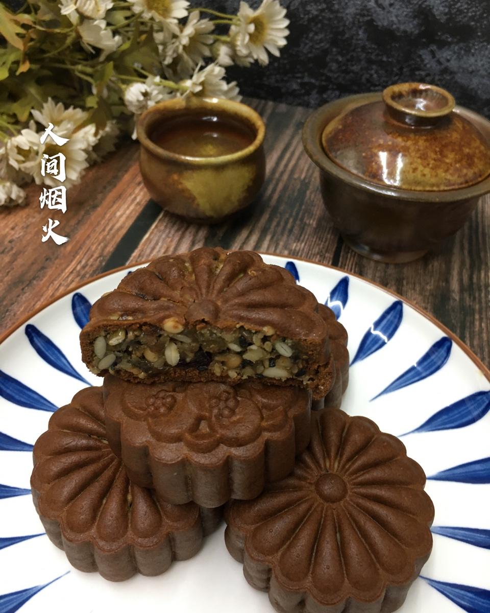 广式黑糖月饼(高级哑光质感隔夜回油)
