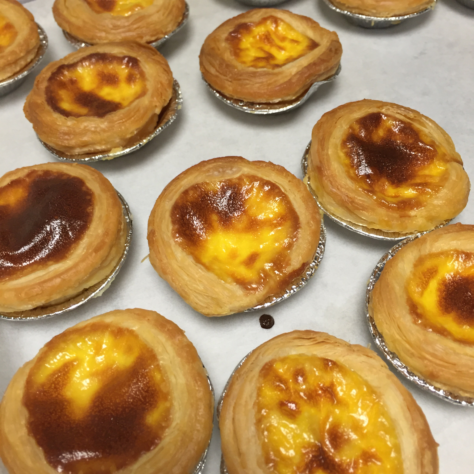 missx小蟹做的全蛋版蛋挞