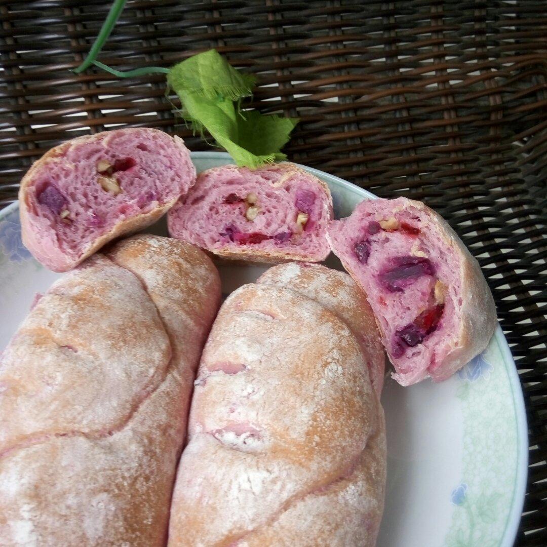 薯你最花心—紫薯无油软面包