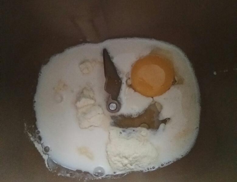 纯奶手撕吐司的做法 步骤1