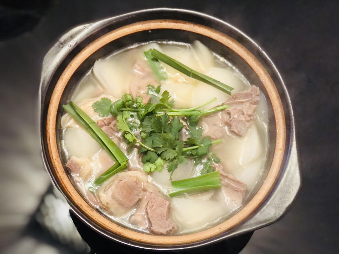 羊肉（羊排）萝卜清汤