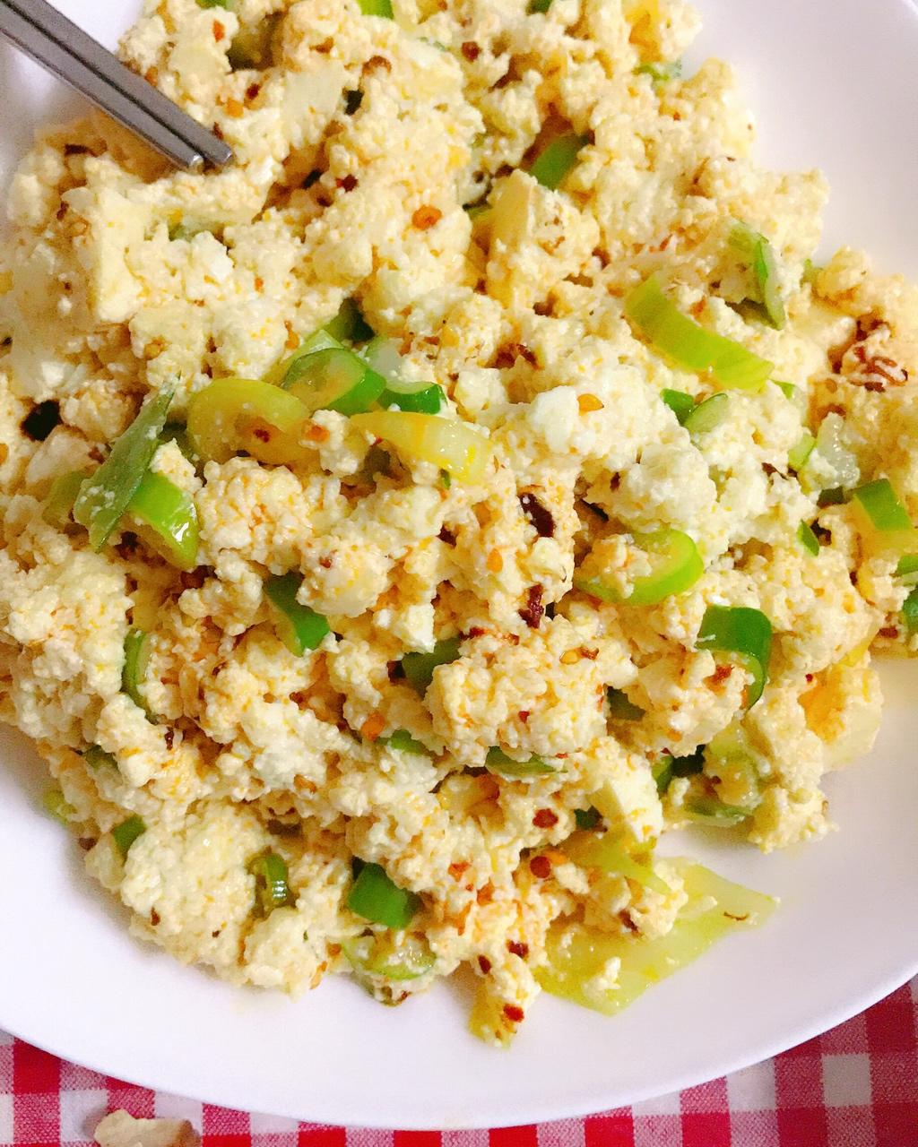 小葱拌豆腐