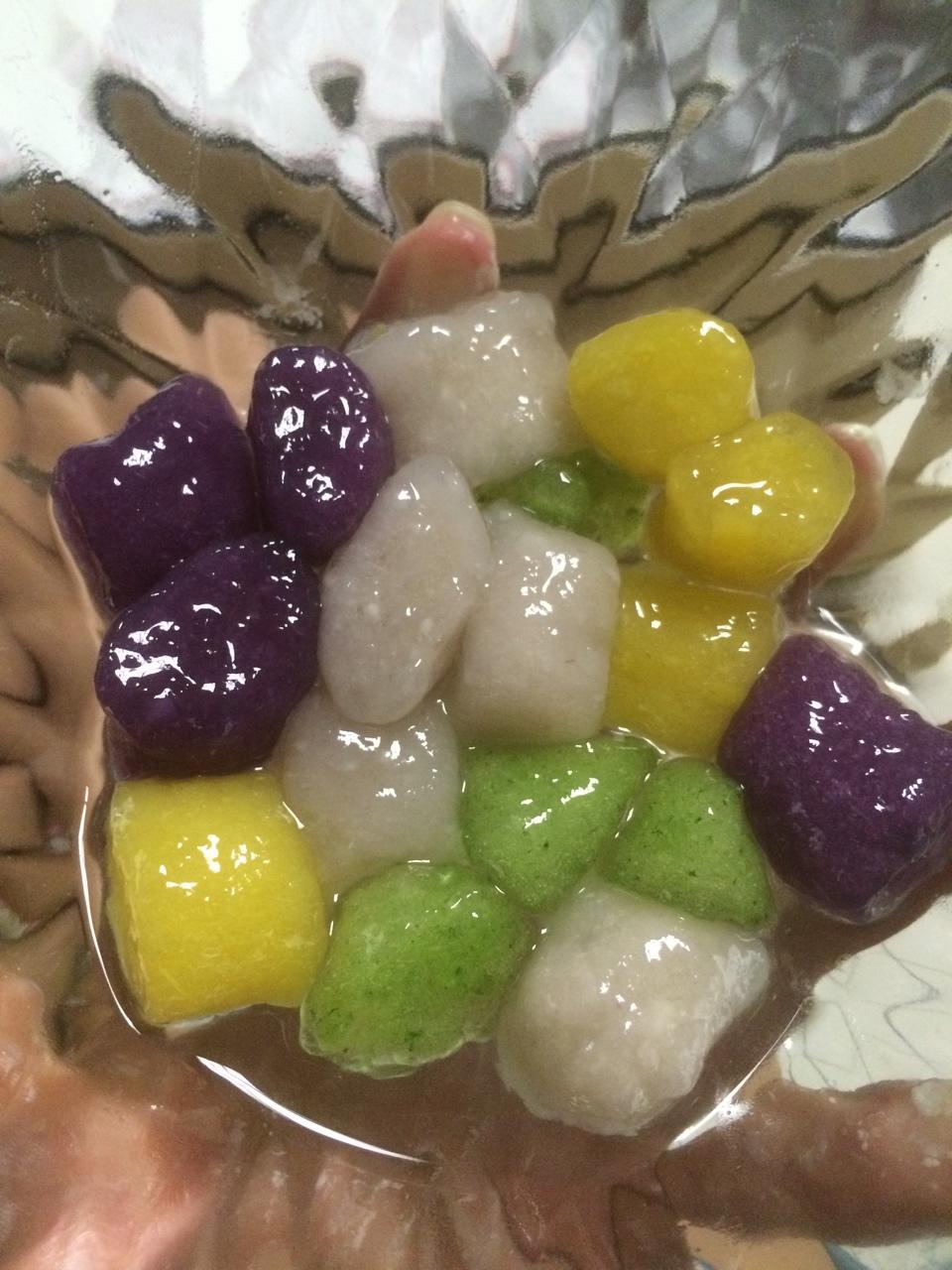 多彩芋圆
