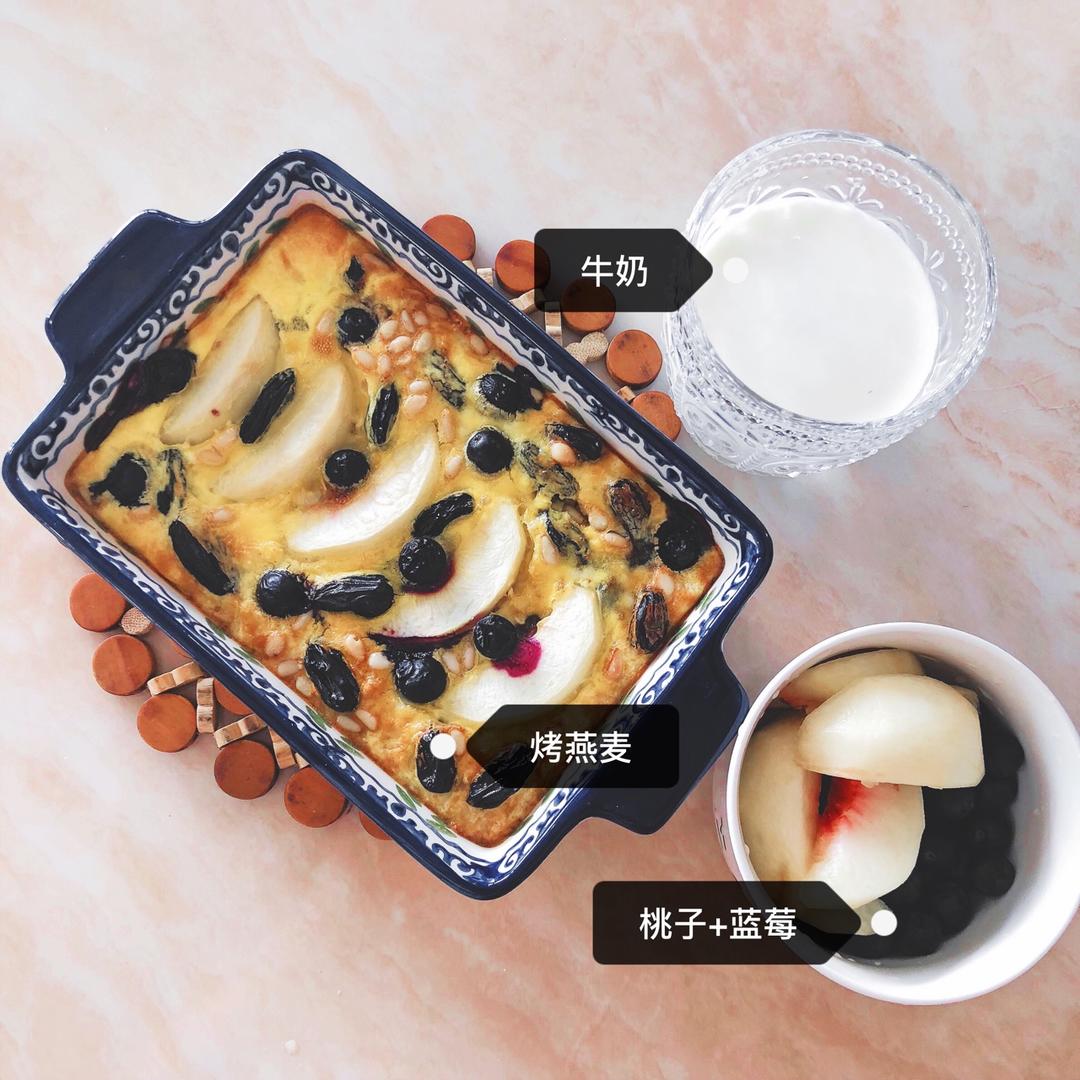 健康低脂早餐燕麦