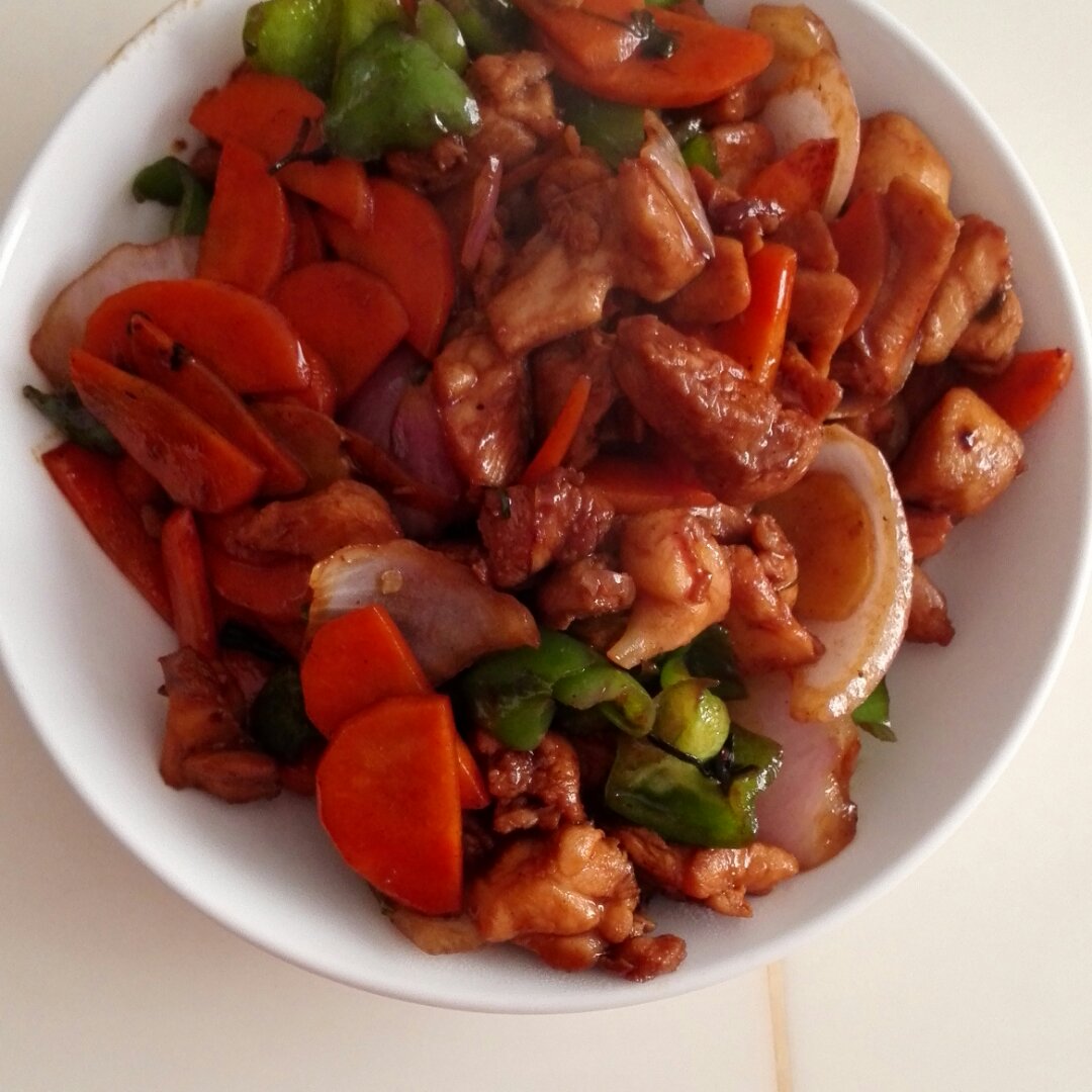 辣炒鸡腿肉 Spicy Fried Chicken