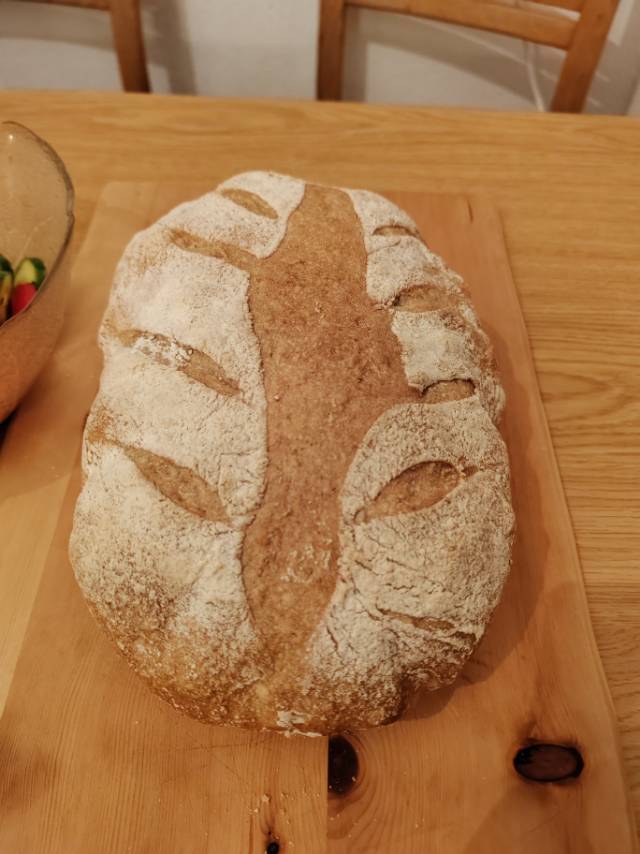 免揉💯无糖无油全麦欧包㊙️健康主食 越吃越香