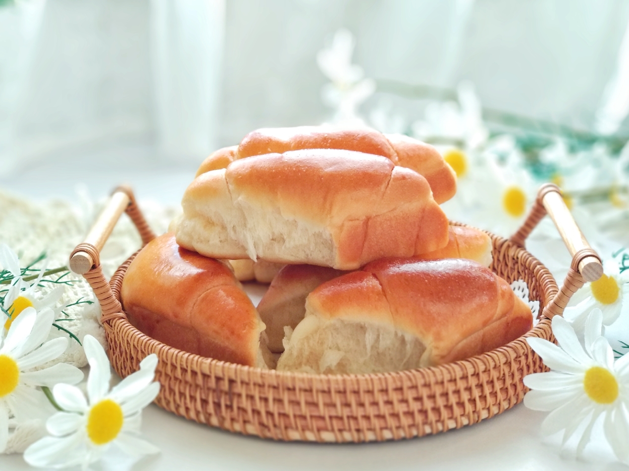 绵软拉丝手撕面包🔥植物酸奶做的面包