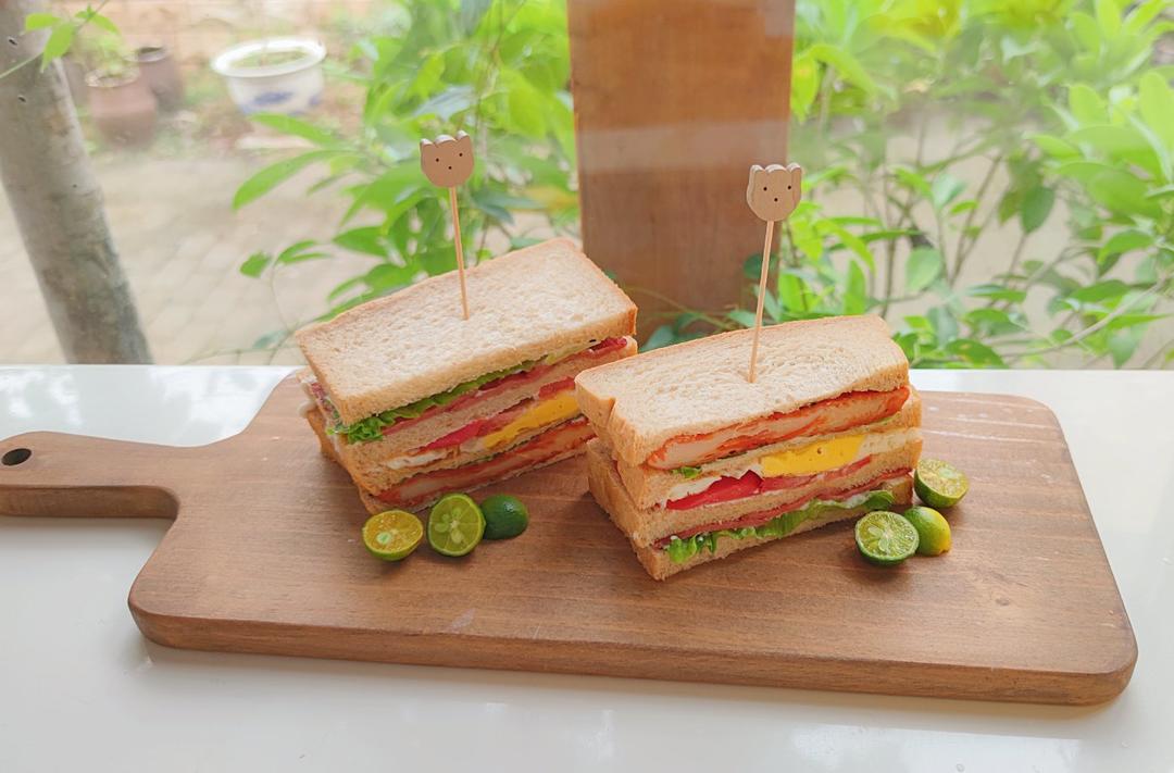 吐司这样吃-一周减脂三明治不重样