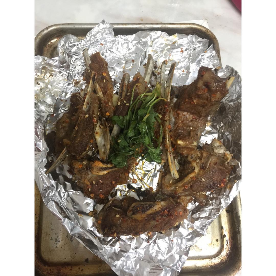 孜然烤羊排