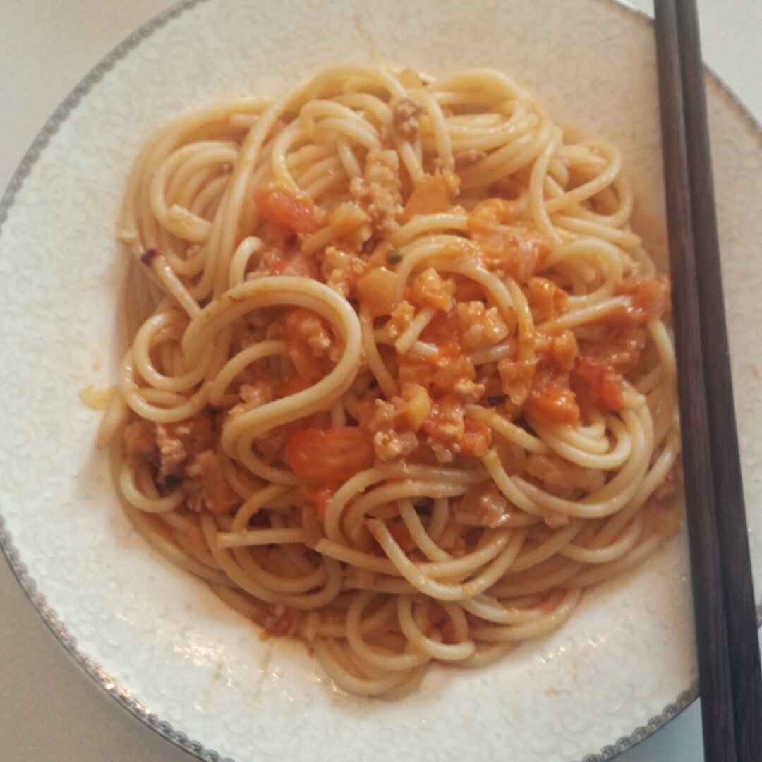 番茄肉酱意面