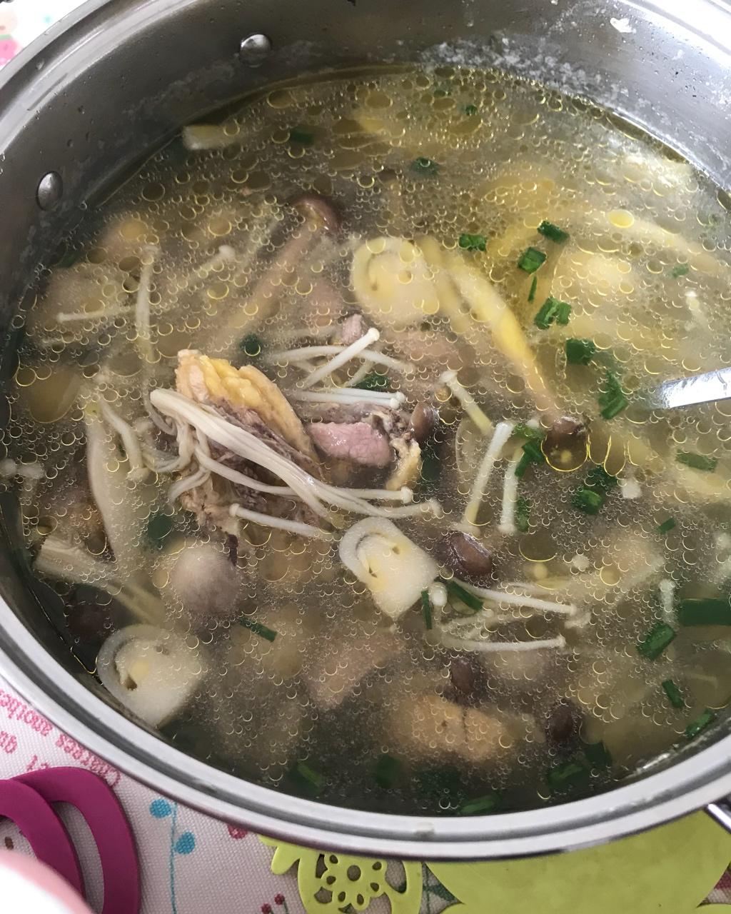 冬日暖汤——菌菇汤