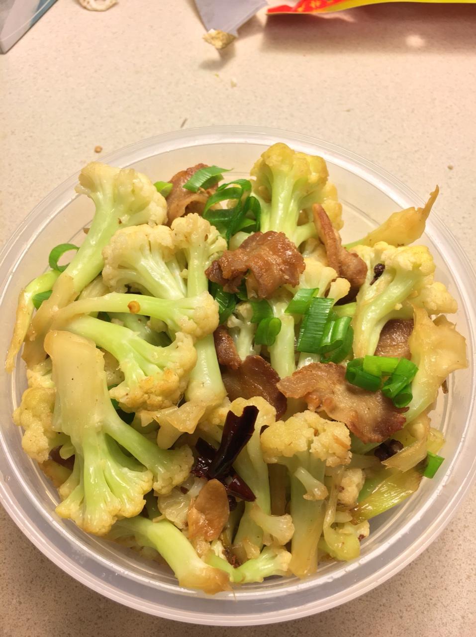 干锅有机花菜
