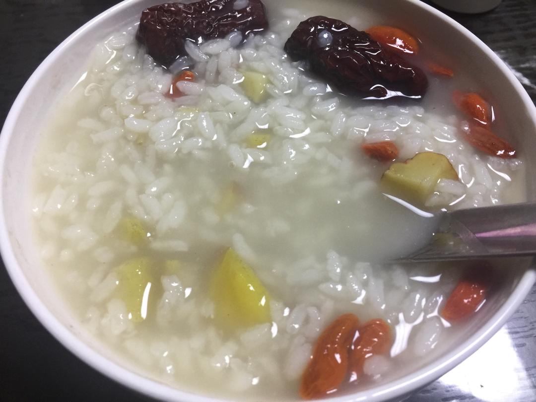 板栗红枣粥
