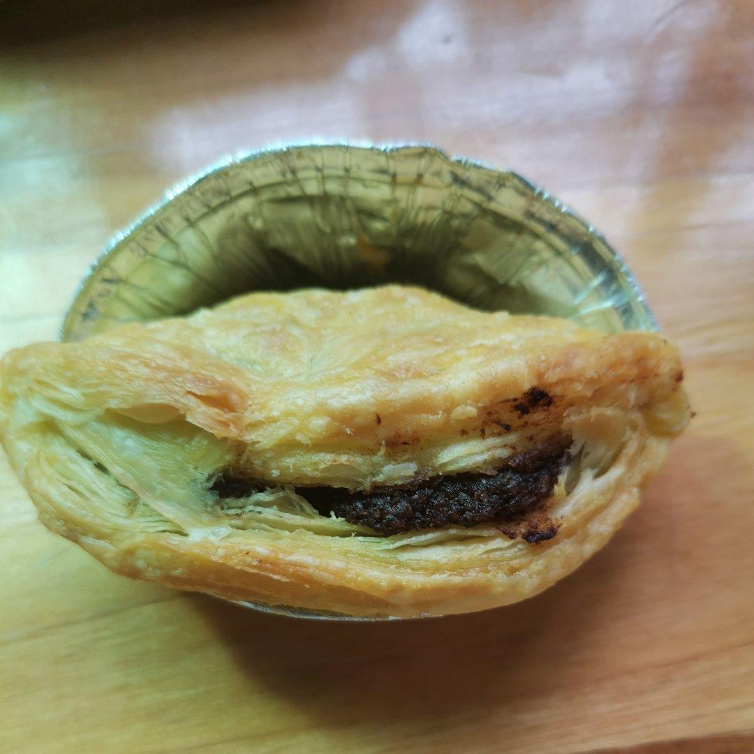 红豆酥（蛋挞皮，空气炸锅版）