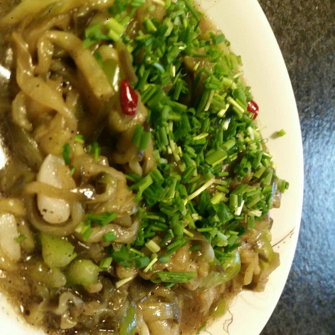 清炒茄子（少油版+视频）