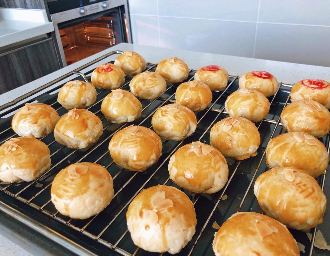 我吃过最好吃的苏式月饼皮+鲜肉月饼馅