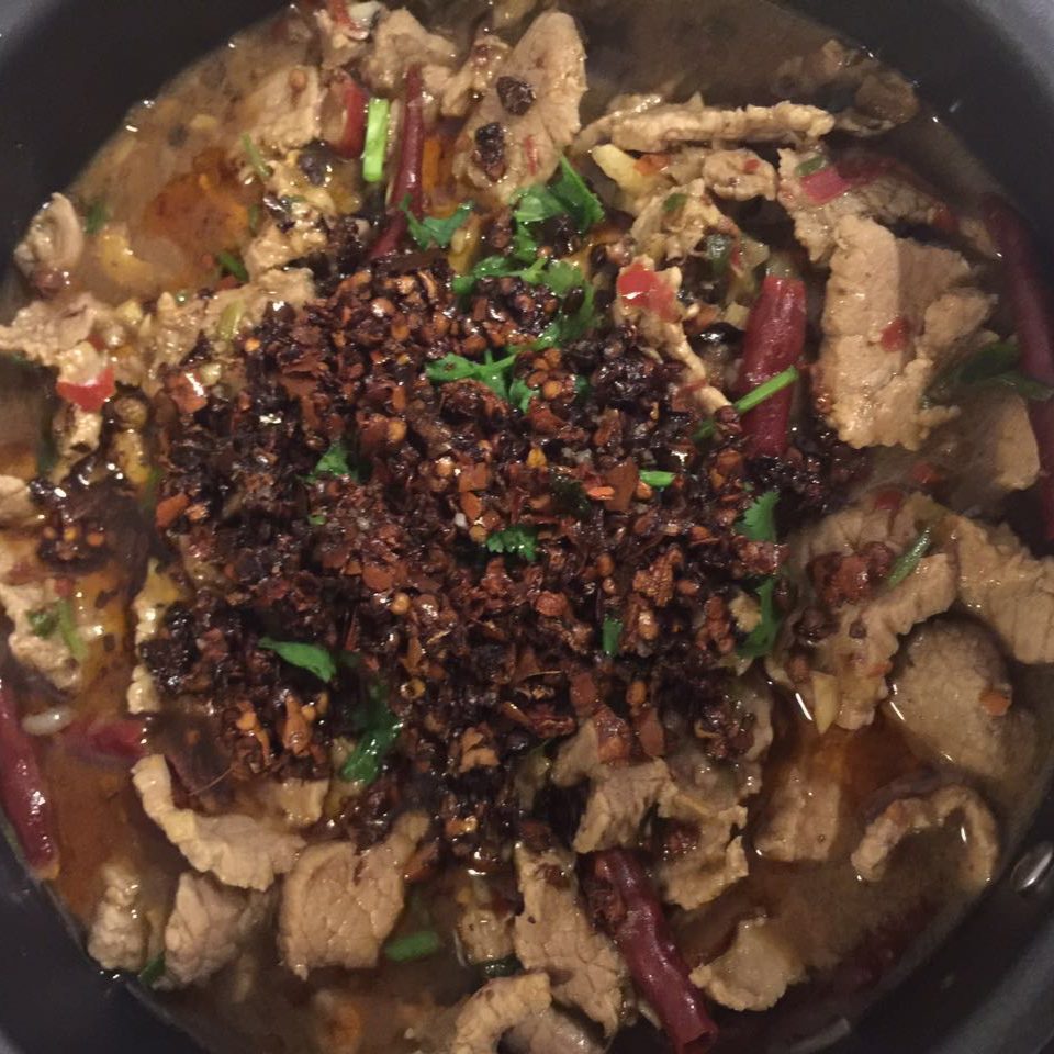 水煮牛肉