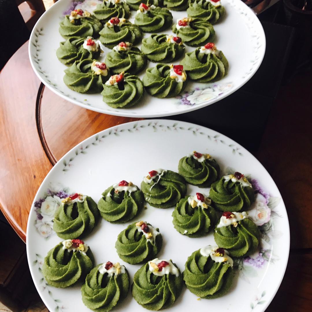 【圣诞】花环小曲奇 Christmas Wreath