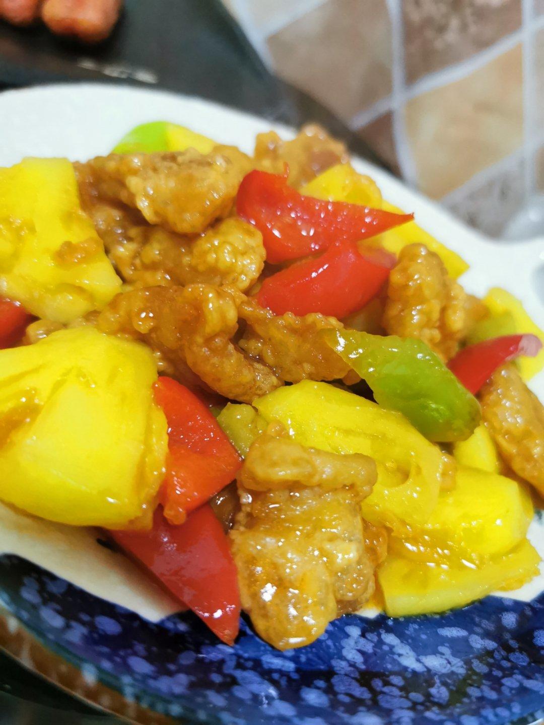 🍍酸甜菠萝咕噜肉