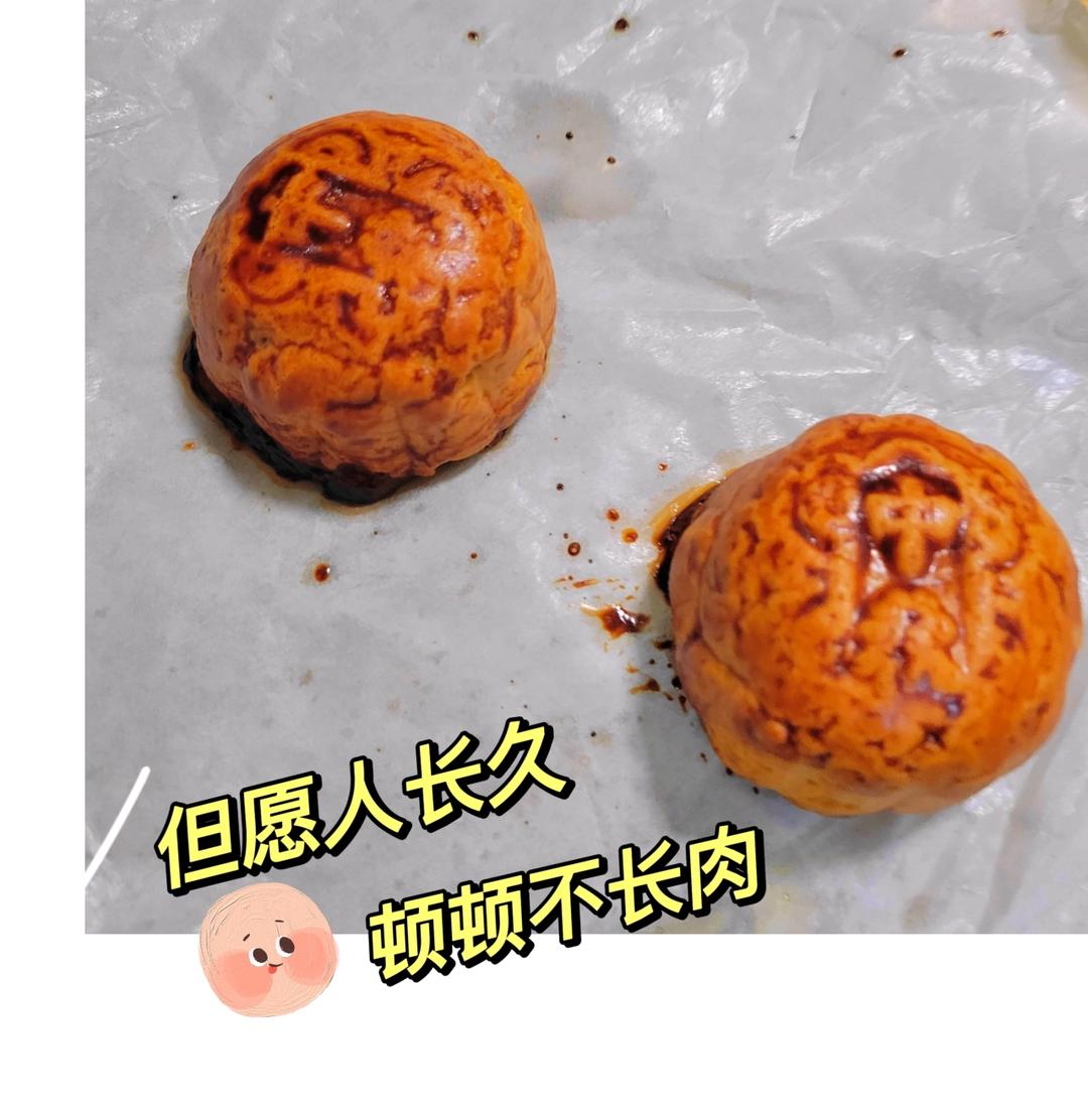 自制月饼(莲蓉蛋黄、豆沙蛋黄、五仁等)