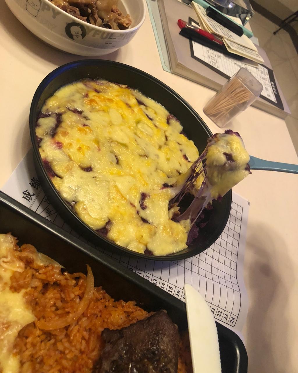 芝士奶油焗红薯