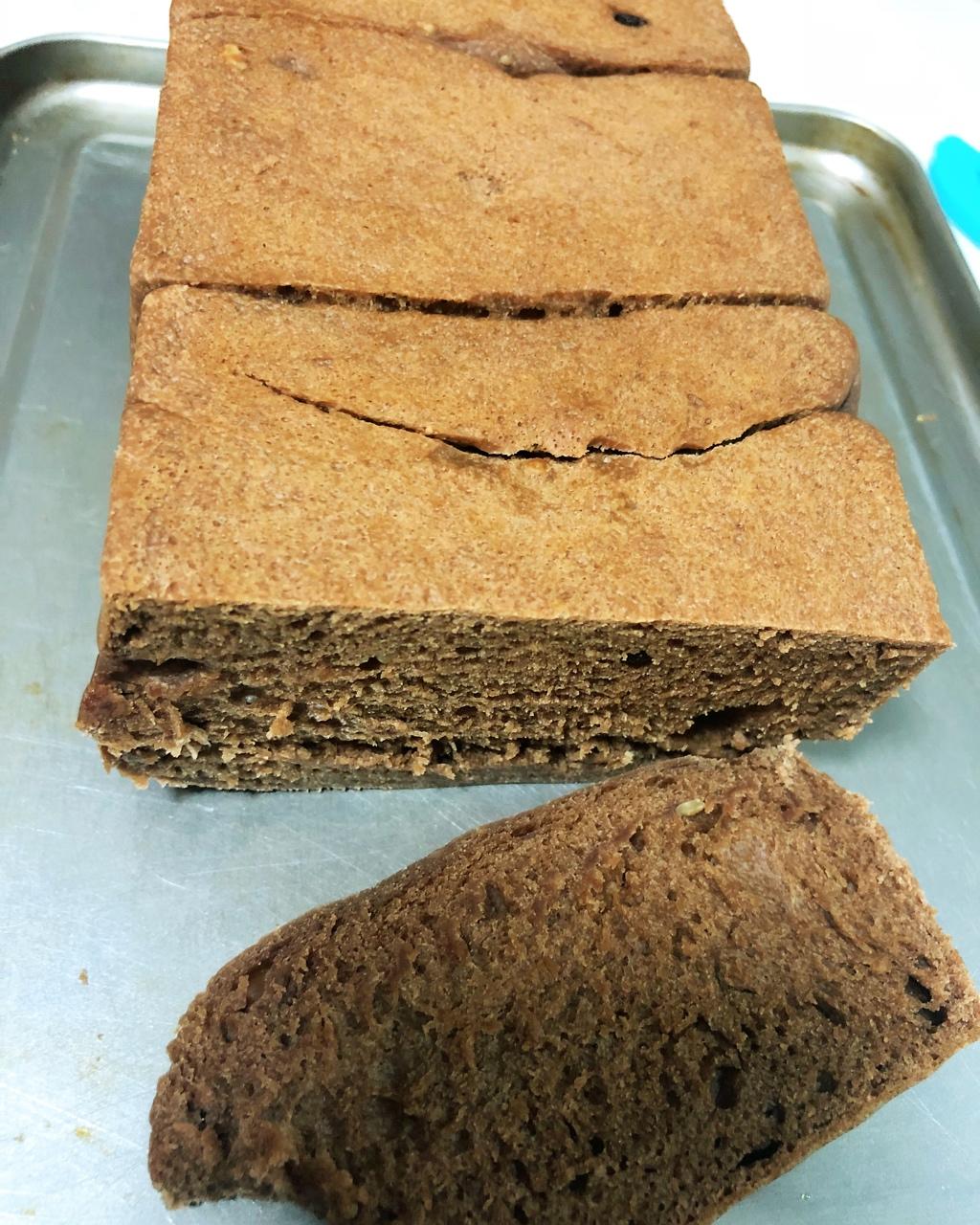 双倍浓郁的可可巧克力吐司