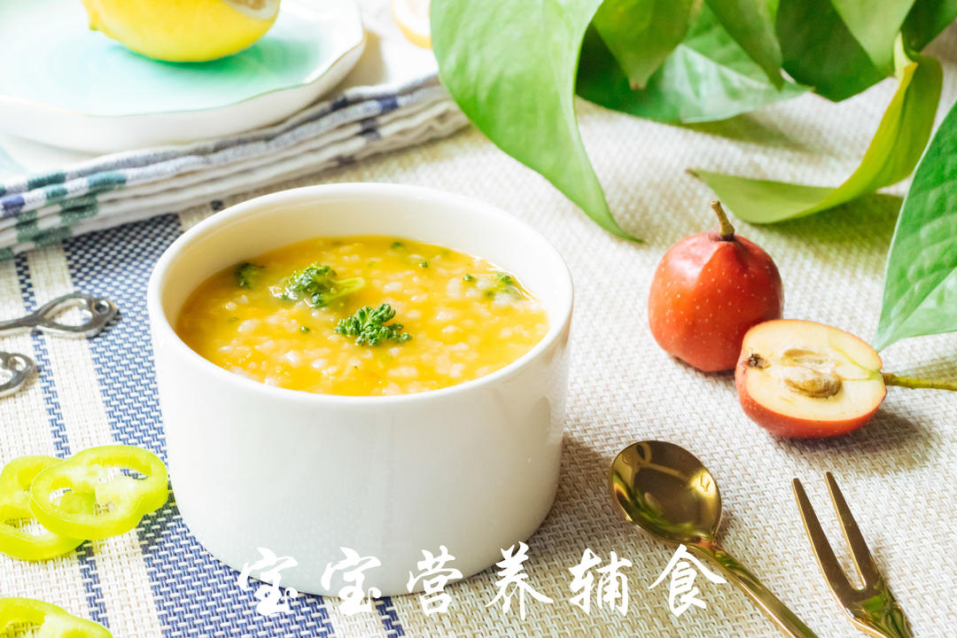 宝宝辅食-西兰花红薯粥的做法