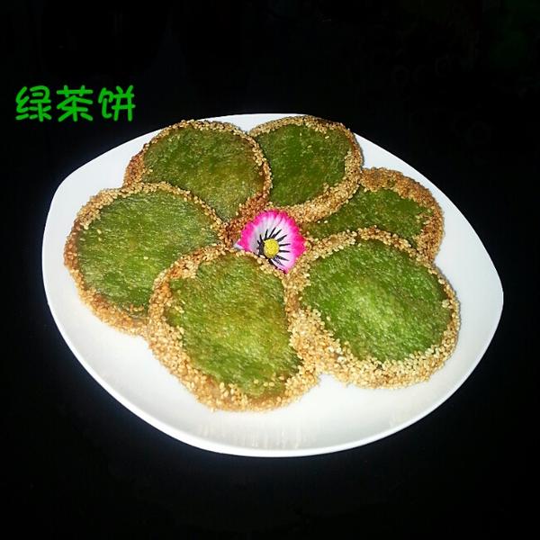 绿茶佛饼