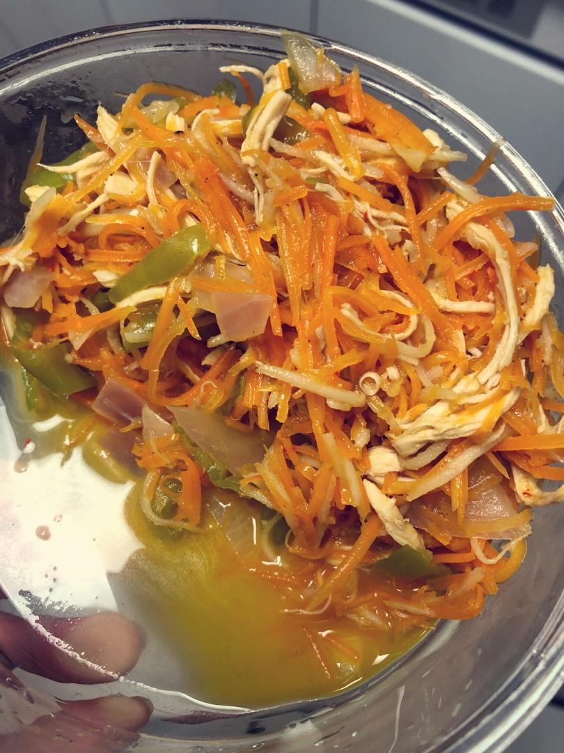 鸡胸肉版鱼香肉丝