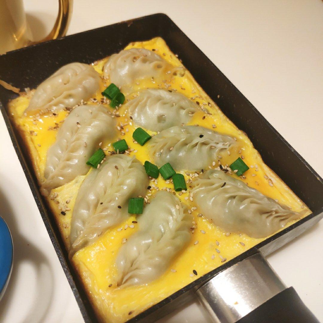懒人快手抱蛋煎饺