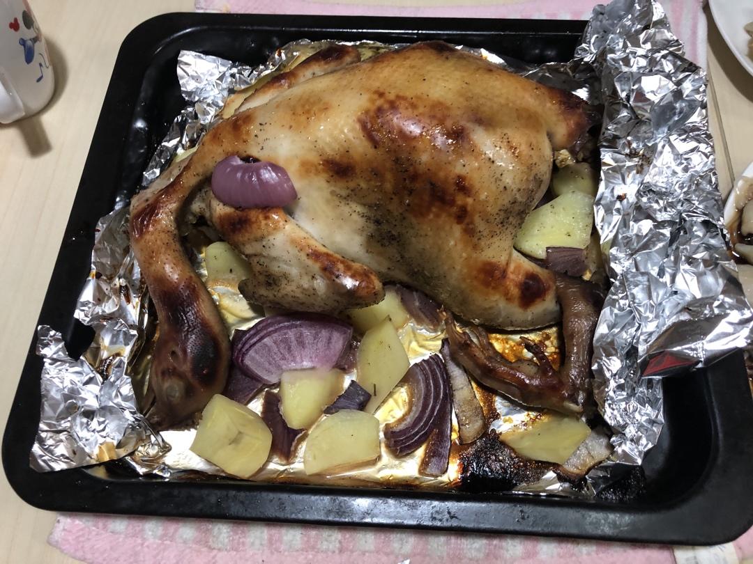 不好吃拿作者是问-全网最简单喷香烤鸡👍