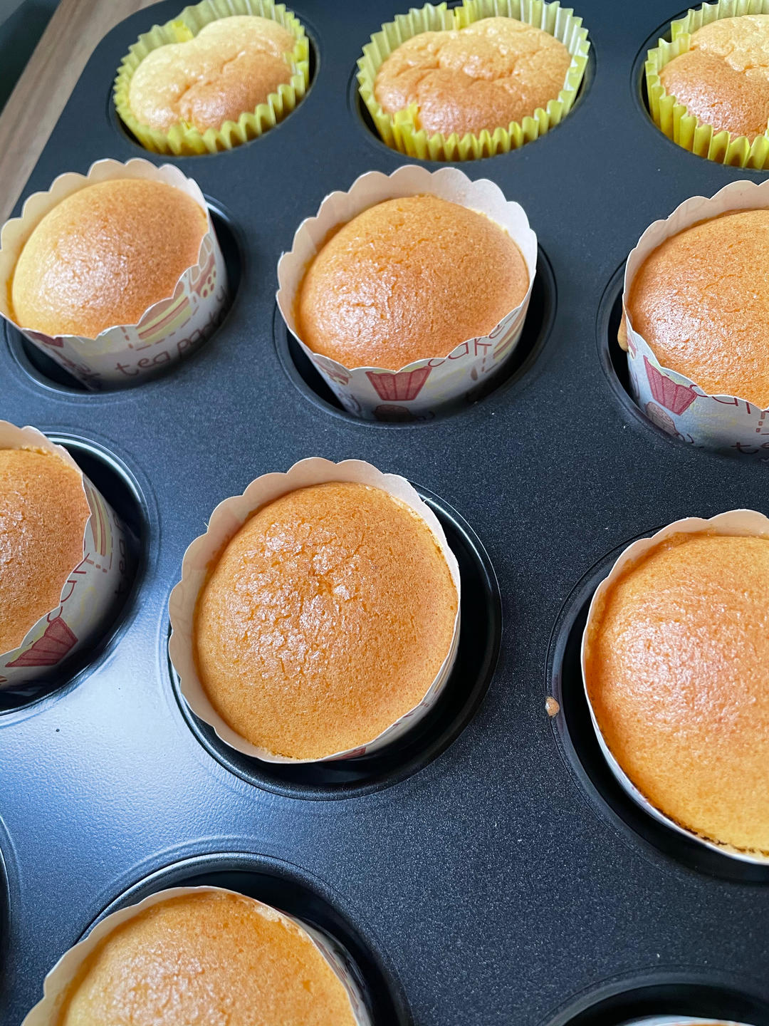 零失败~戚风纸杯小蛋糕🍰 ✨／8寸版戚风蛋糕