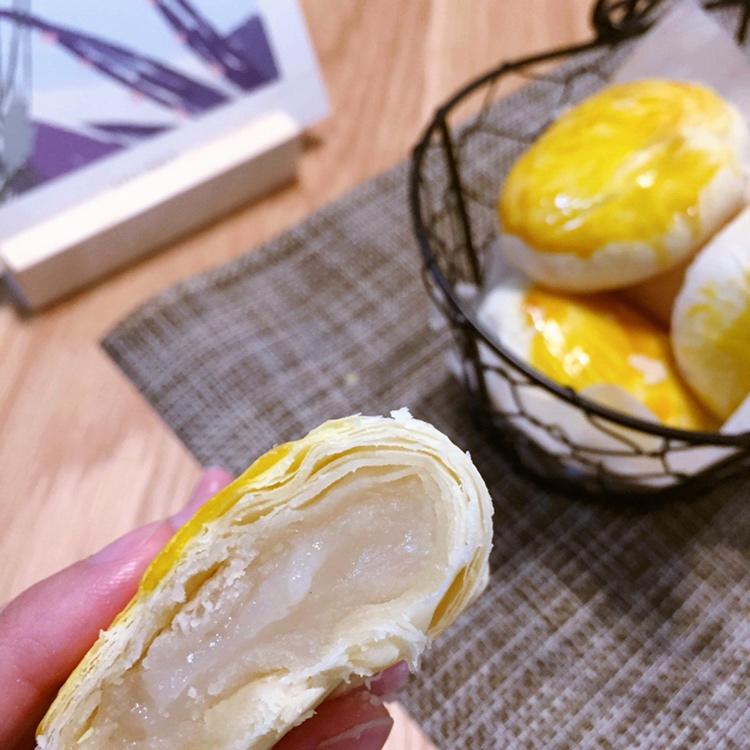 板栗飘香～新手都能学会的甜香板栗饼。(˶‾᷄ ⁻̫ ‾᷅˵)